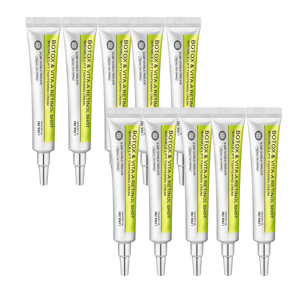 👏🌿Proudly Made in the USA💫LBMLBM® Advanced Peptide Botox-Style + Vita-A Retinol Lifting Renewal Cream – Today Only 70% OFF