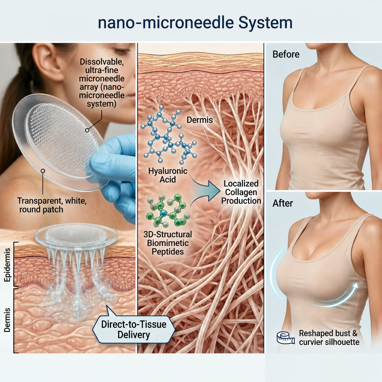 💥Nuravii® 💥Targeted Breast Enhancement Advanced Nano Microneedle Patch