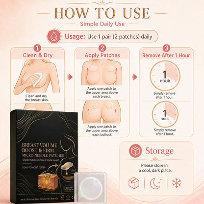 💥Nuravii® 💥Targeted Breast Enhancement Advanced Nano Microneedle Patch