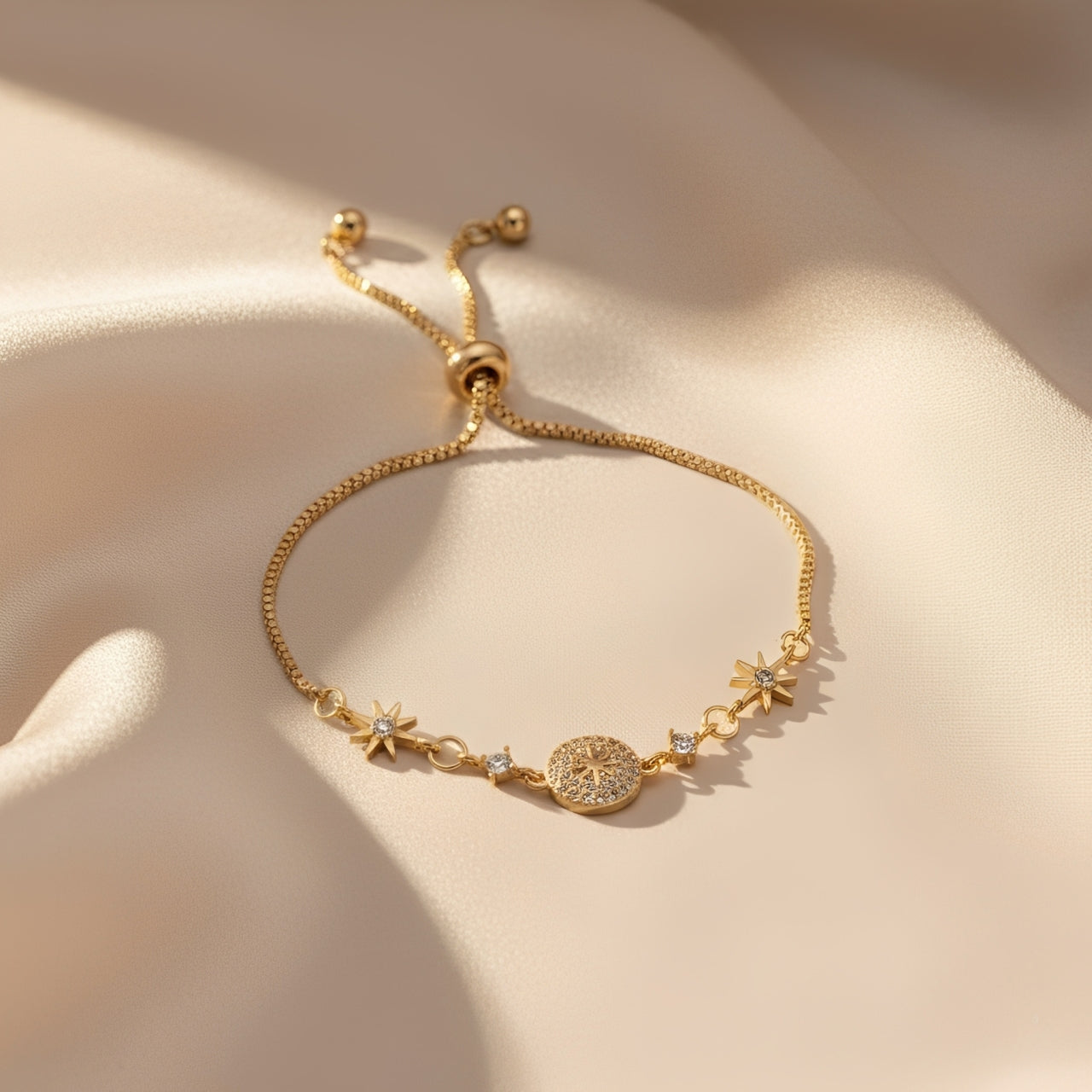 Celestial Hexagram Star Bracelet