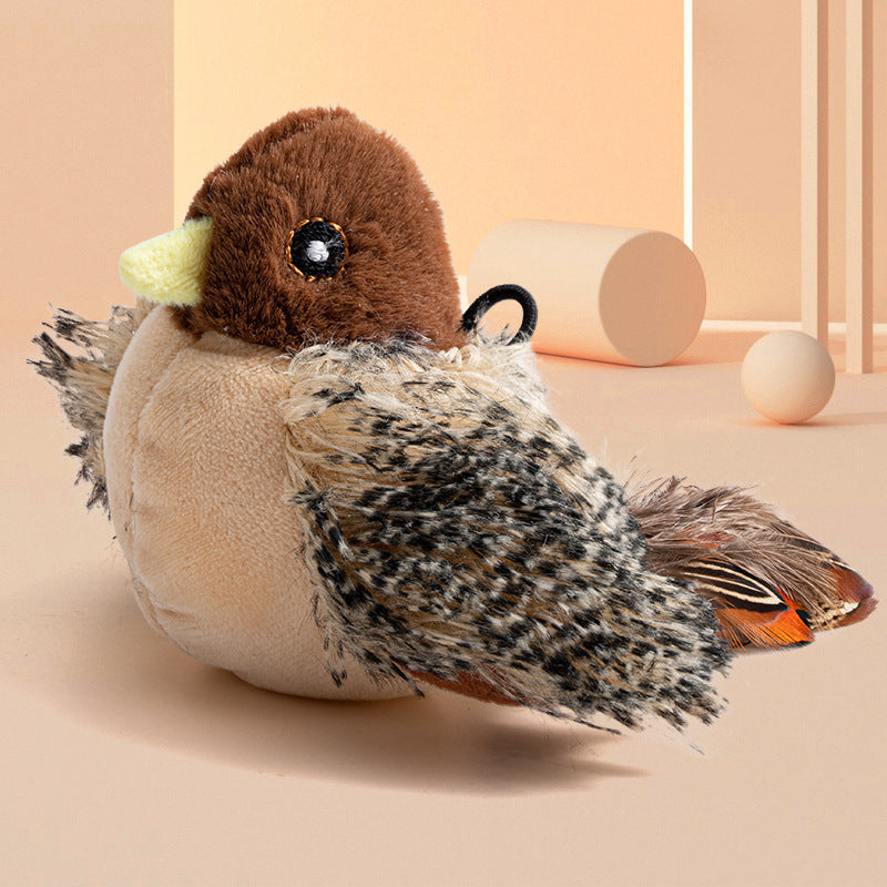 🎁 Holiday Offer! LBMLBM Soft Plush Bird Toy, Cozy