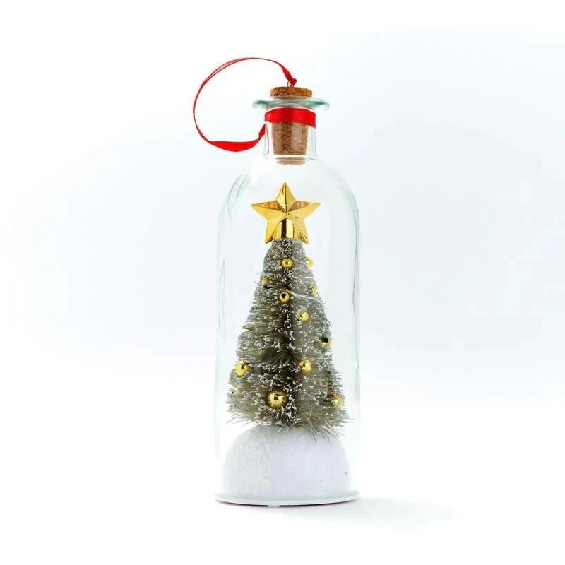 🎁Last Day 49% OFF🔥Mr. Christmas  Christmas Tree Message In A Bottle