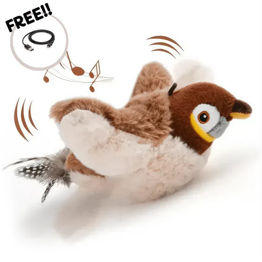🎁 Holiday Offer! LBMLBM Soft Plush Bird Toy, Cozy